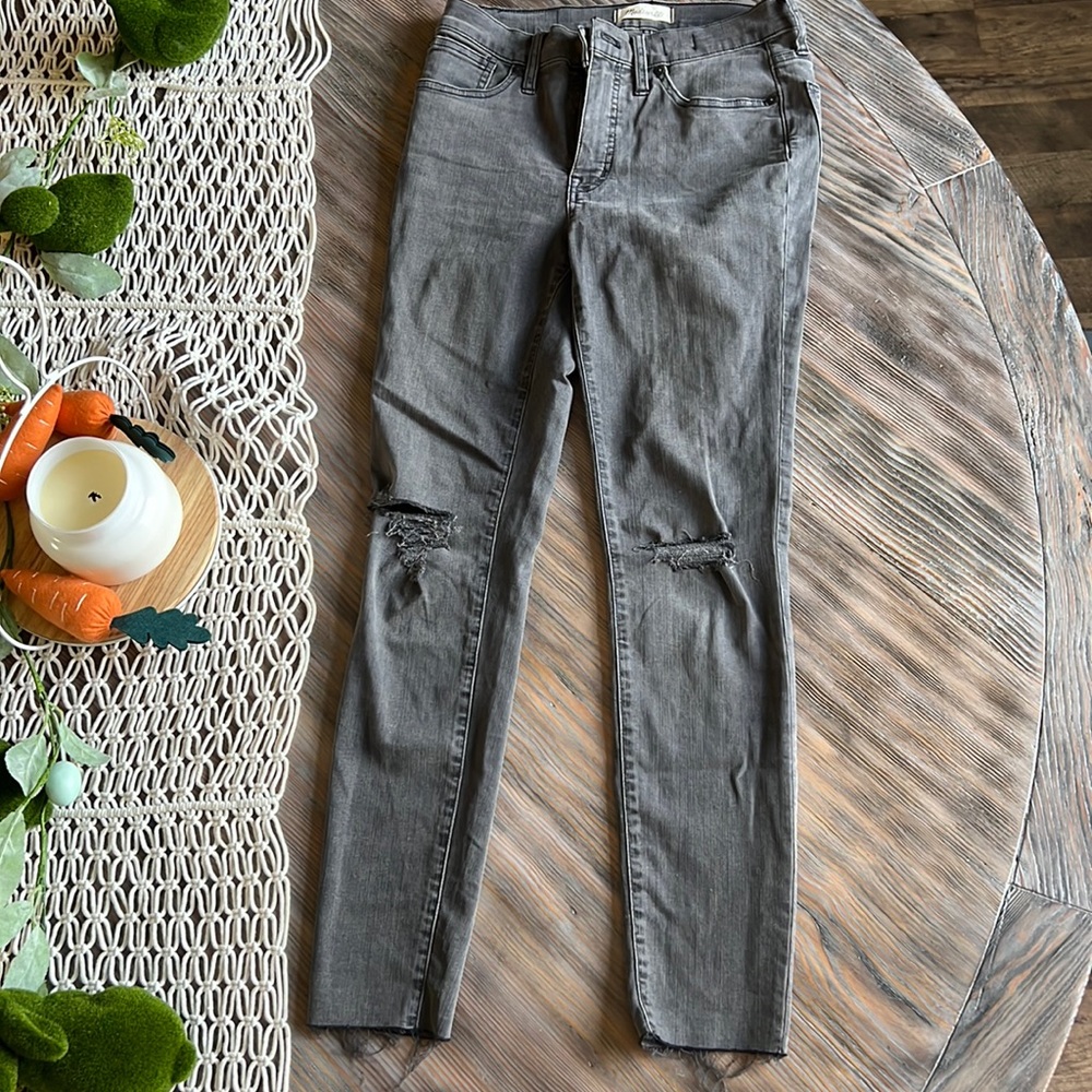 Madewell skinny mid rise jeans